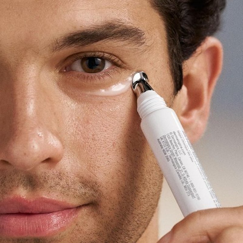 Dermalogica Stress Positive Eye Lift Mask - Brightening Eye Cream with Hyaluronic Acid for Dark Circles & Puffiness