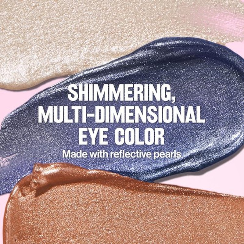 REVLON Glimmer Liquid Shadow - Smudge-Proof Shimmer Eyeshadow Makeup, Long-Lasting, High Pigment, 206 UFGlo