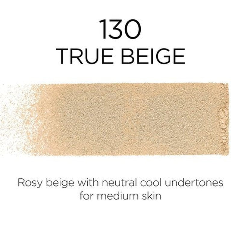 L'Oreal Paris Infallible Fresh Wear Foundation Powder - Waterproof, 24H Wear, True Beige, 0.31 oz.
