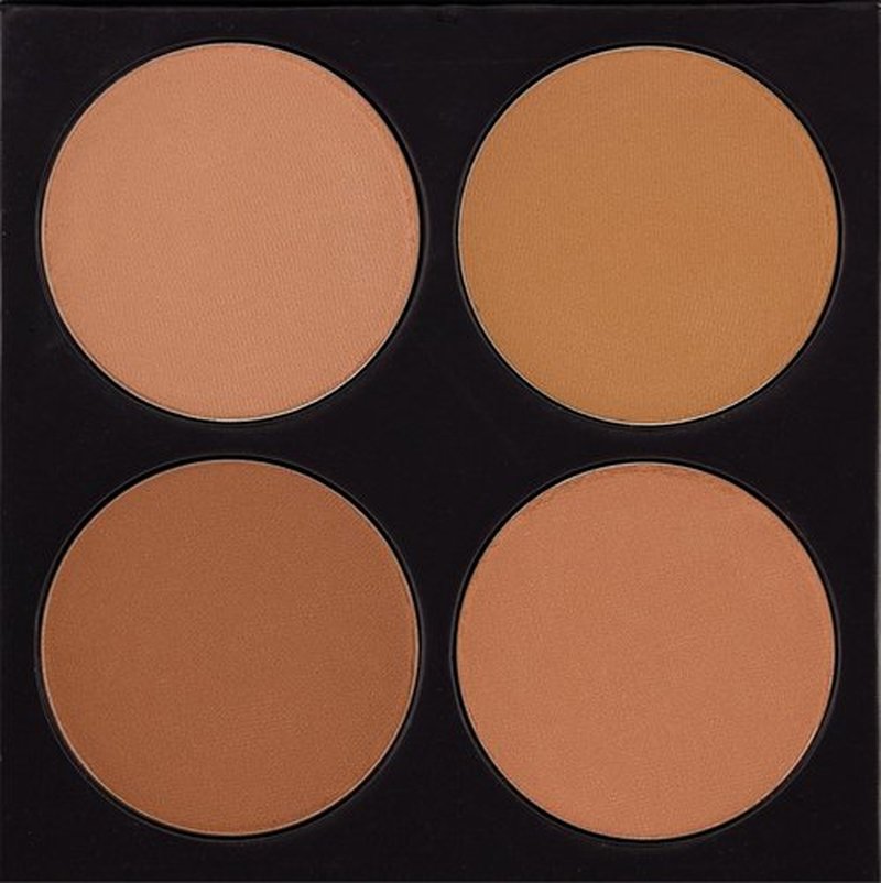 Graftobian HD Matte Bronzer Palette - Flawless Finish for All Skin Tones | Versatile Shades