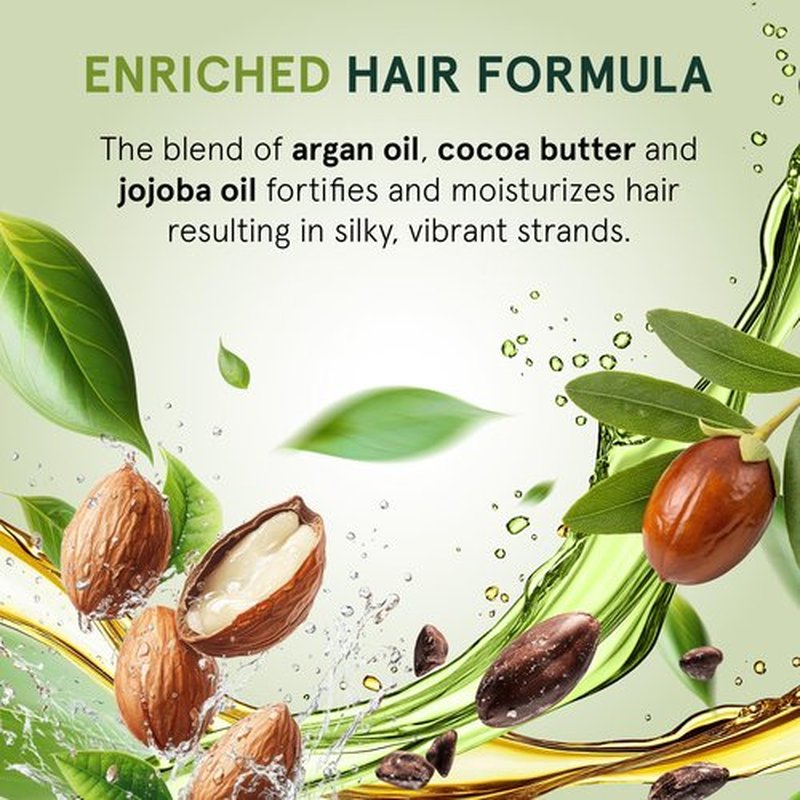 INOAR Argan Oil Combing Cream Creme de Pentear with Jojoba & Cocoa Butter for Deep Hydration & Smoothing, 17.6 Fl Oz