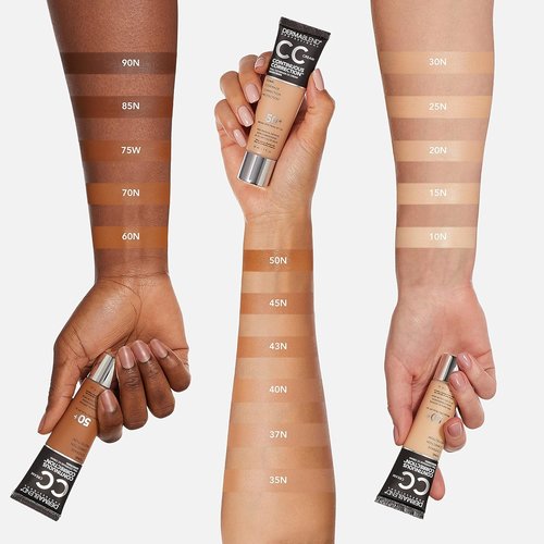 Dermablend CC Cream Foundation - Continuous Correction & Full Coverage, SPF 50+, Oil-Free