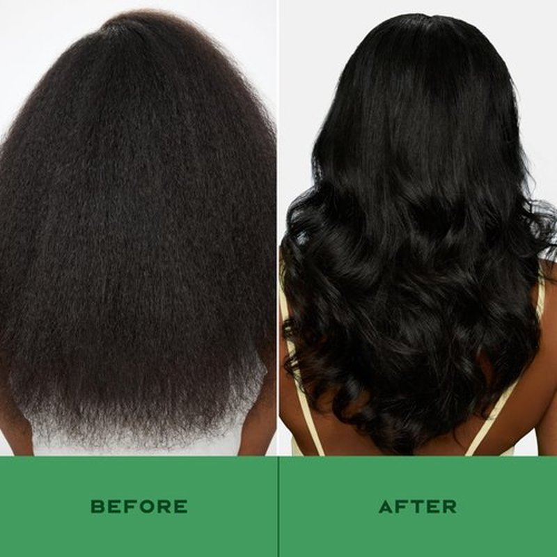 SheaMoisture Silk Press Prep Cream with Plant-Derived Straightening Actives, Alma Oil & Hydroplex Technology Provides Heat Protection While Helping to Preserve Natural Curl Pattern 3.3fl oz