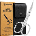 ASIPRO Nail Scissors for Women & Men with Pouch Manicure Gifts Scissors for Nails Toenail Scissors Adults Tijeras para Uñas Fingernail Scissor Toe Nail Scissors Curved