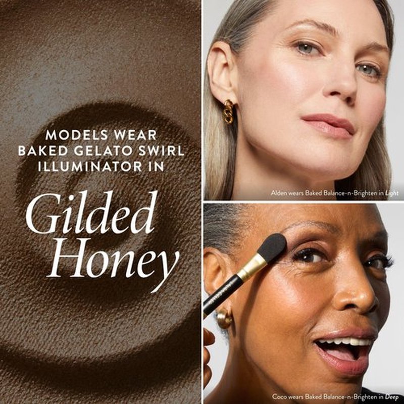LAURA GELLER NEW YORK Baked Gelato Swirl Illuminator, Gilded Honey - Back from the Vault