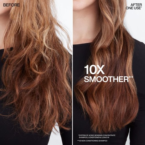 Redken Acidic Bonding Concentrate Mini Kit – Strengthening Shampoo, Conditioner & Leave In Treatment for Damaged Hair, Reduces Breakage & Split Ends, Travel Size