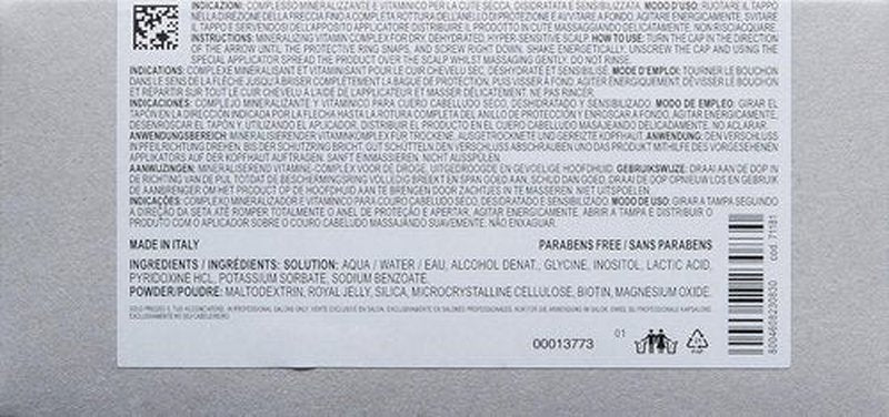 Davines Naturaltech Nourishing Royal Jelly Superactive | Hydrating Treatment for Dry, Damaged Hair - 6 x 0.27 Fl Oz