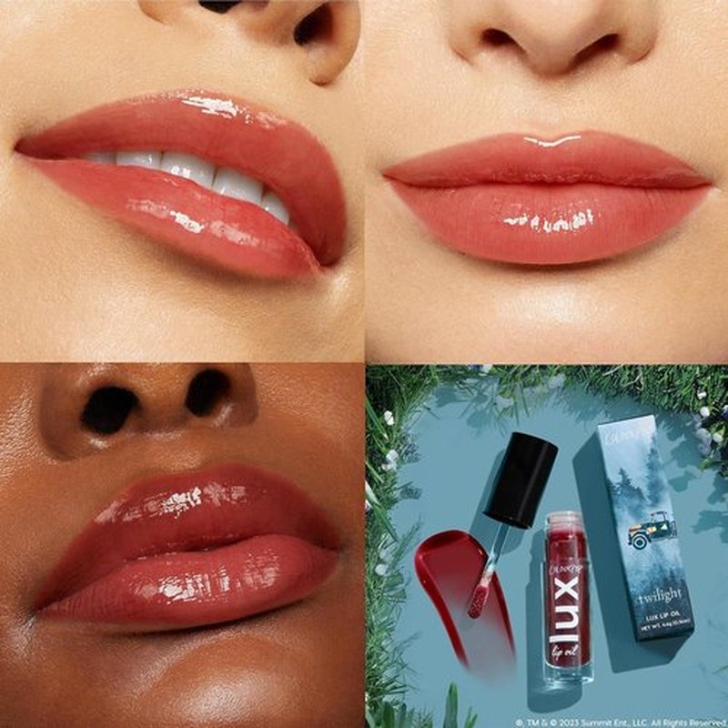 ColourPop Twilight Lux Lip Oil - Hydrating Sheer Tinted Formula with Antioxidant Chamomile & Calendula - Nourishing Red Oil (0.16 oz)
