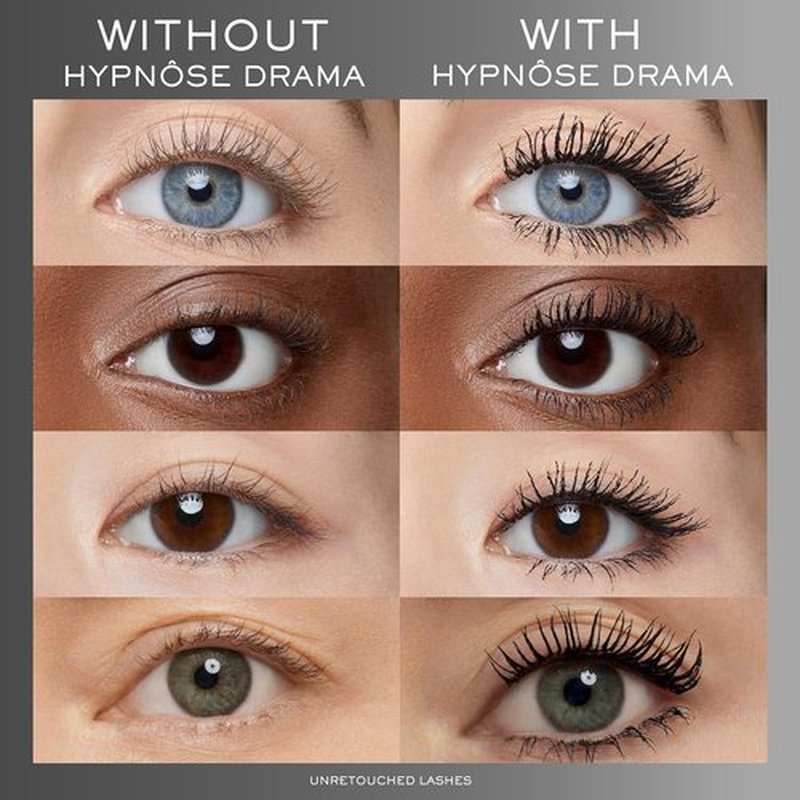 Lancôme Hypnôse Drama Extreme Volumizing Mascara - 17x Volume & 24HR Wear - Ultra Black Finish
