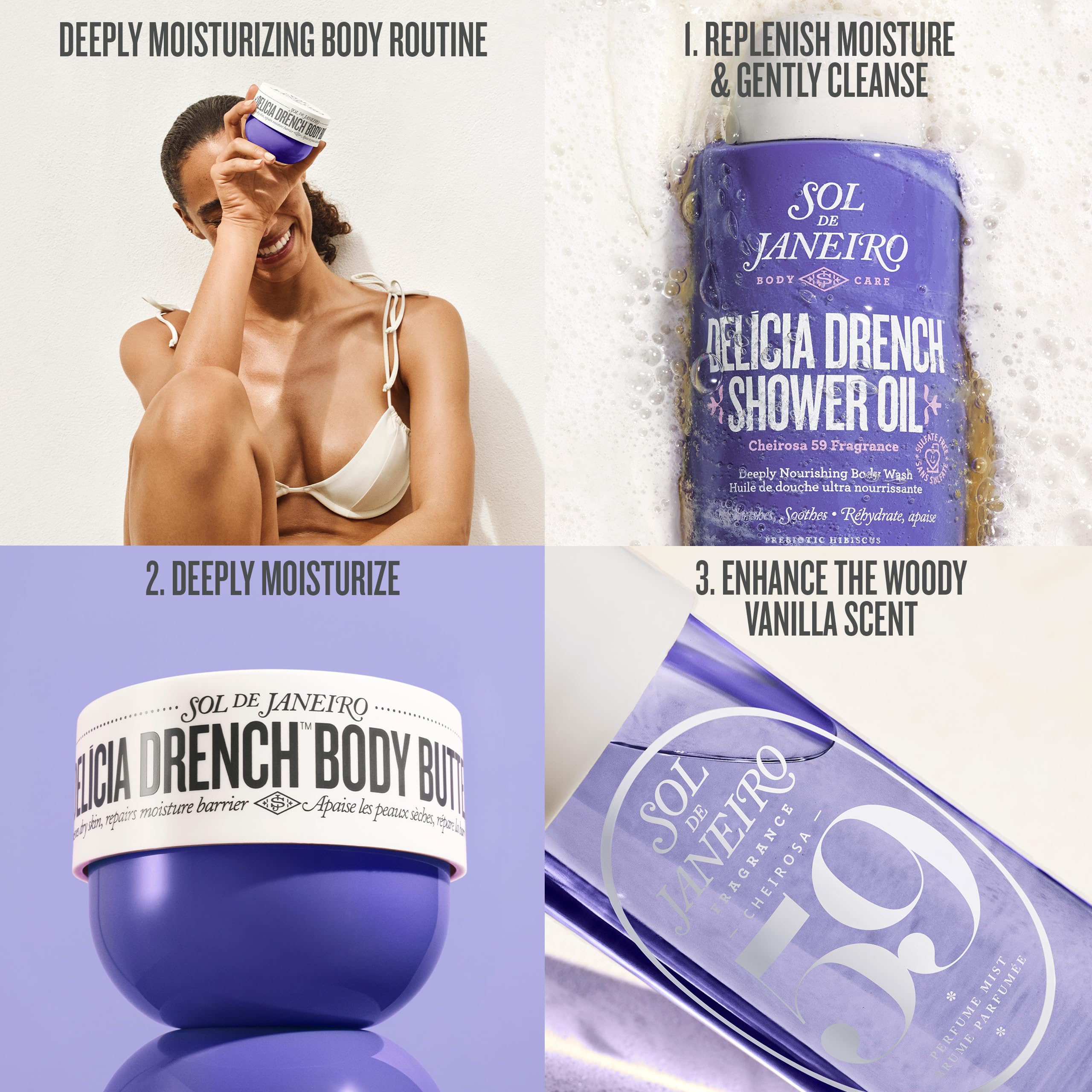 SOL DE JANEIRO Delicia Drench Body Butter (75mL/2.5 oz.)