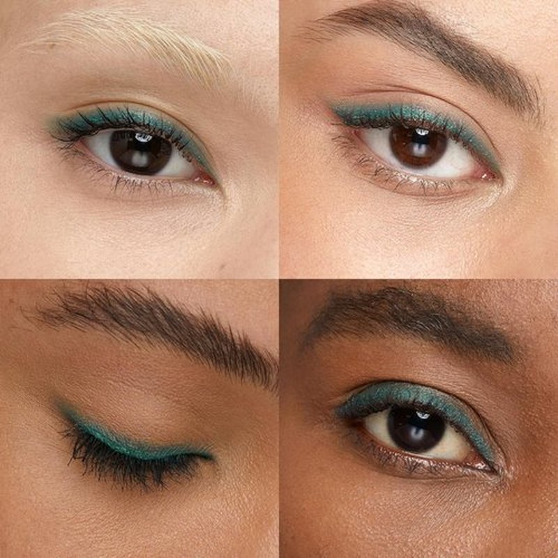 Kiko MILANO - Intense Colour Eye Pencil | Metallic Emerald 08 | Long-Lasting Waterproof Eyeliner | Hypoallergenic & Cruelty-Free | Made in Italy (Pack of 2)