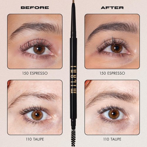 Milani Precision Brow Pencil - Caramel Shade for Perfectly Defined Eyebrows