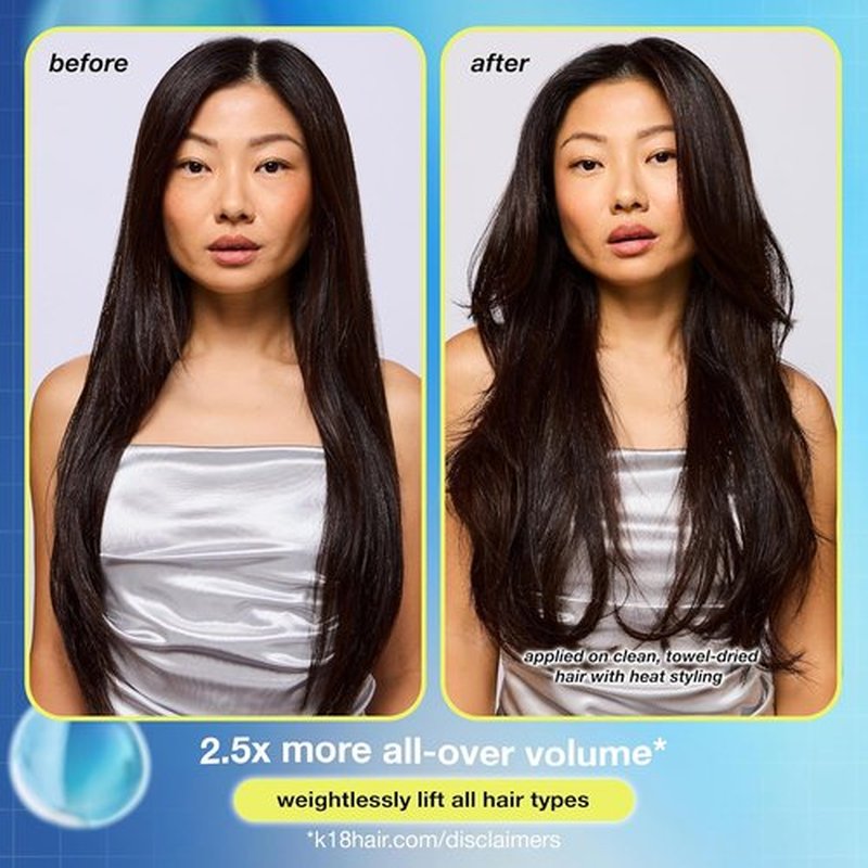 K18 AstroLift™ Volume Spray - 2-Day Thickening & Hold for Thin, Fine Hair | Non-Sticky & Humidity-Resistant