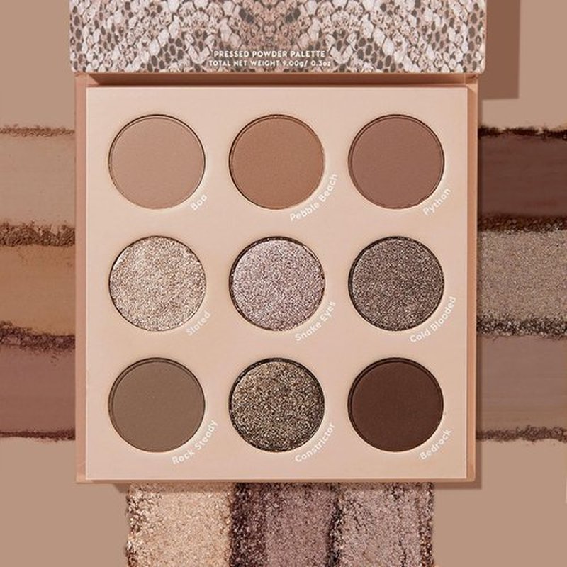 ColourPop That's Taupe Eyeshadow Palette - High-Pigment Cool-Toned Shadows with Matte & Metallic Finishes (0.3 oz)