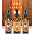 Beard Oil for Men – Sandalwood, Vanilla & Cedarwood Natural Mens Beard Oil Kit with Argan & Jojoba Oil - Beard Softener & Deeply Moisturizer Adding a Natural Shine, Grooming Kit Beard Care for Him
