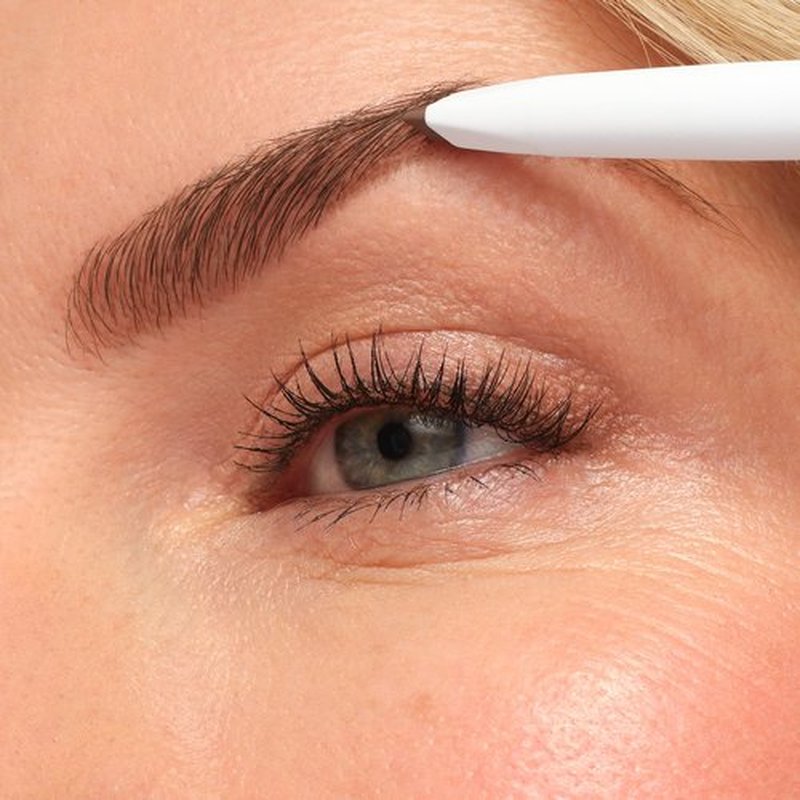 jane iredale PureBrow Shaping Pencil Retractable Pencil + Spoolie Expertly Outlines, Shapes, Fills, & Fluffs, Water-Resistant, Smudge-Proof Formula