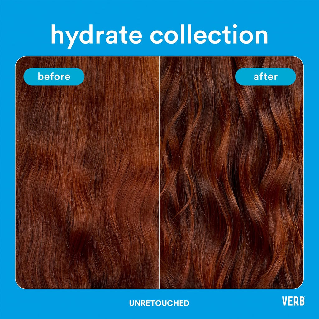 VERB Hydrate Styling Cream - Smooth Frizz and Nourish Dry Hair - Amber & Warm Jasmine Scent