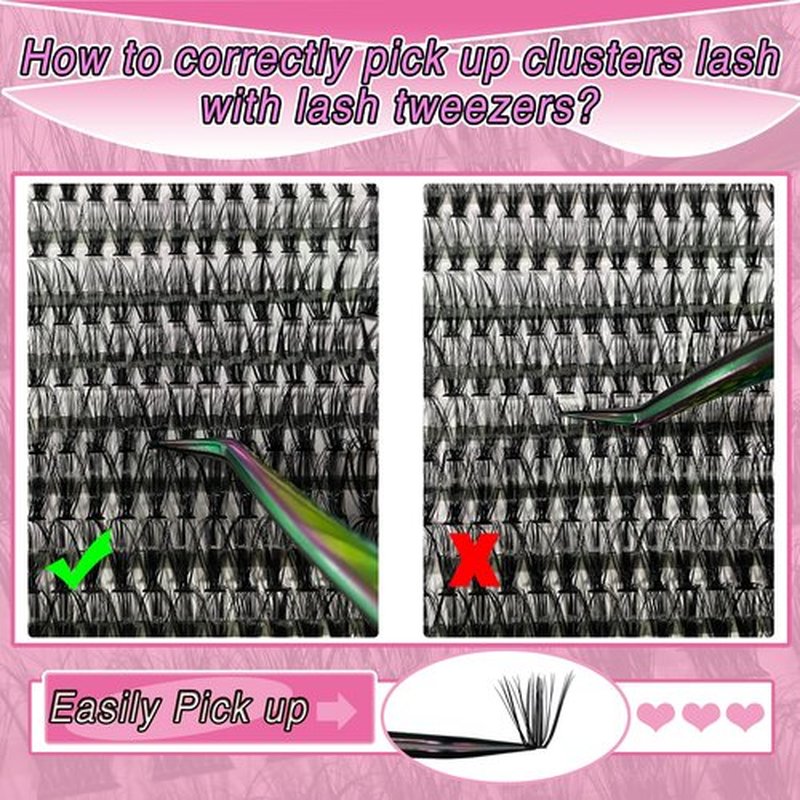SZYZKJ Lash Clusters 3D Multilayered DIY Cluster Eyelash Extensions 144pcs D Curl 12-18mm Mix Individual Lashes Cluster (D Natural 12-18mm-D)