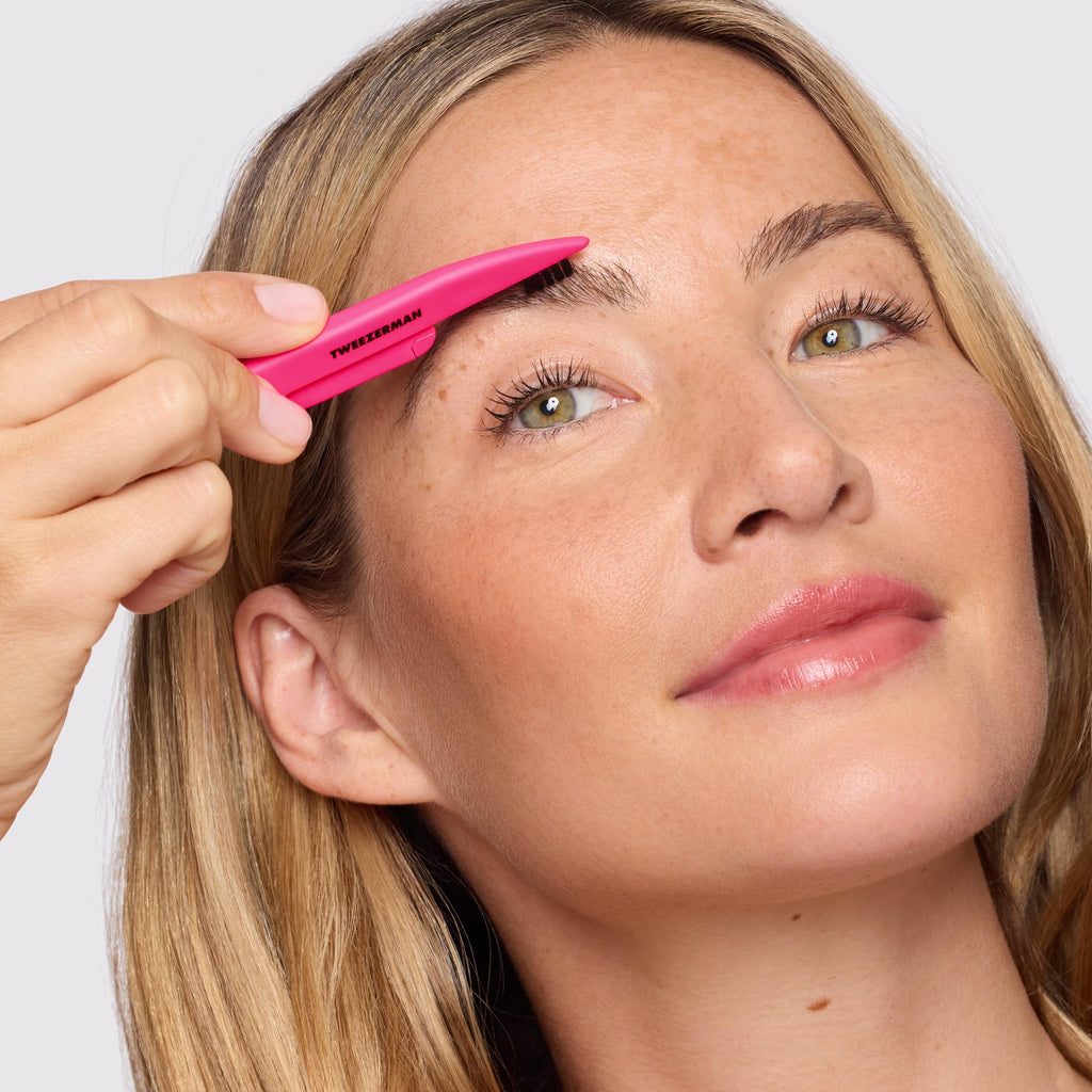 Tweezerman Mini Brow Rescue Kit Pink & Black