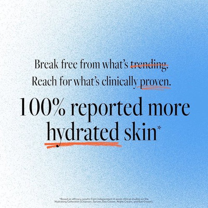 Derma E Hydrating Gentle Cleanser - Moisturizing Facial Cleanser with Hyaluronic Acid | 6 fl oz