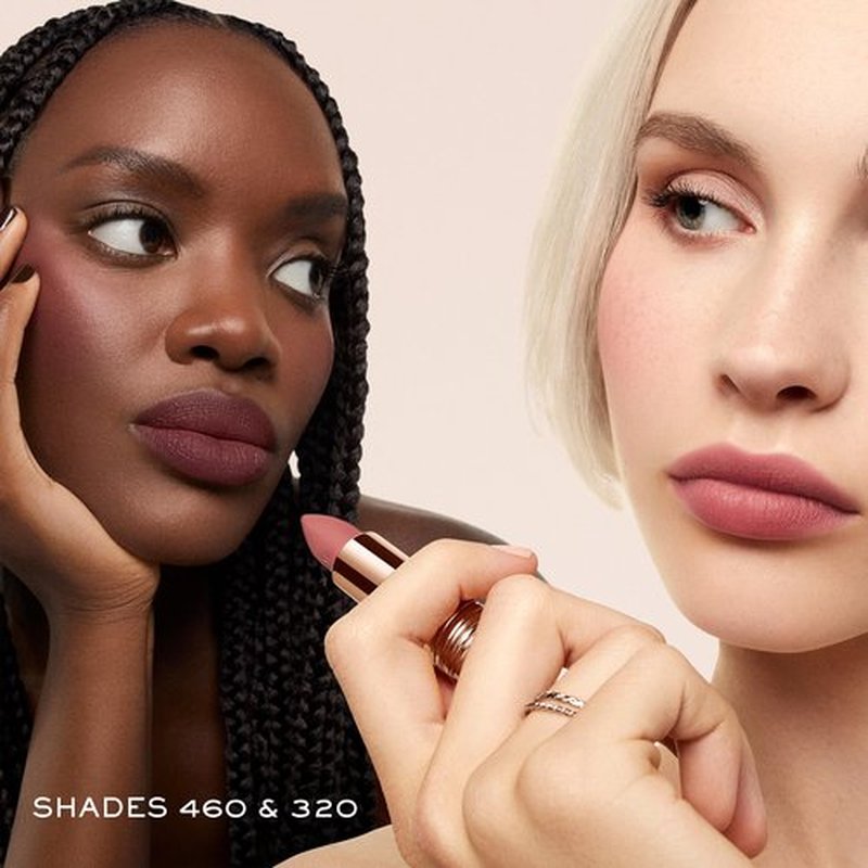 Lancôme L'Absolu Rouge Intimatte Hydrating Matte Lipstick - Buildable & Lightweight Formula with a Soft Matte Finish - Up To 12HR Comfort- 340 Lovers Whispers: warm rosewood nude