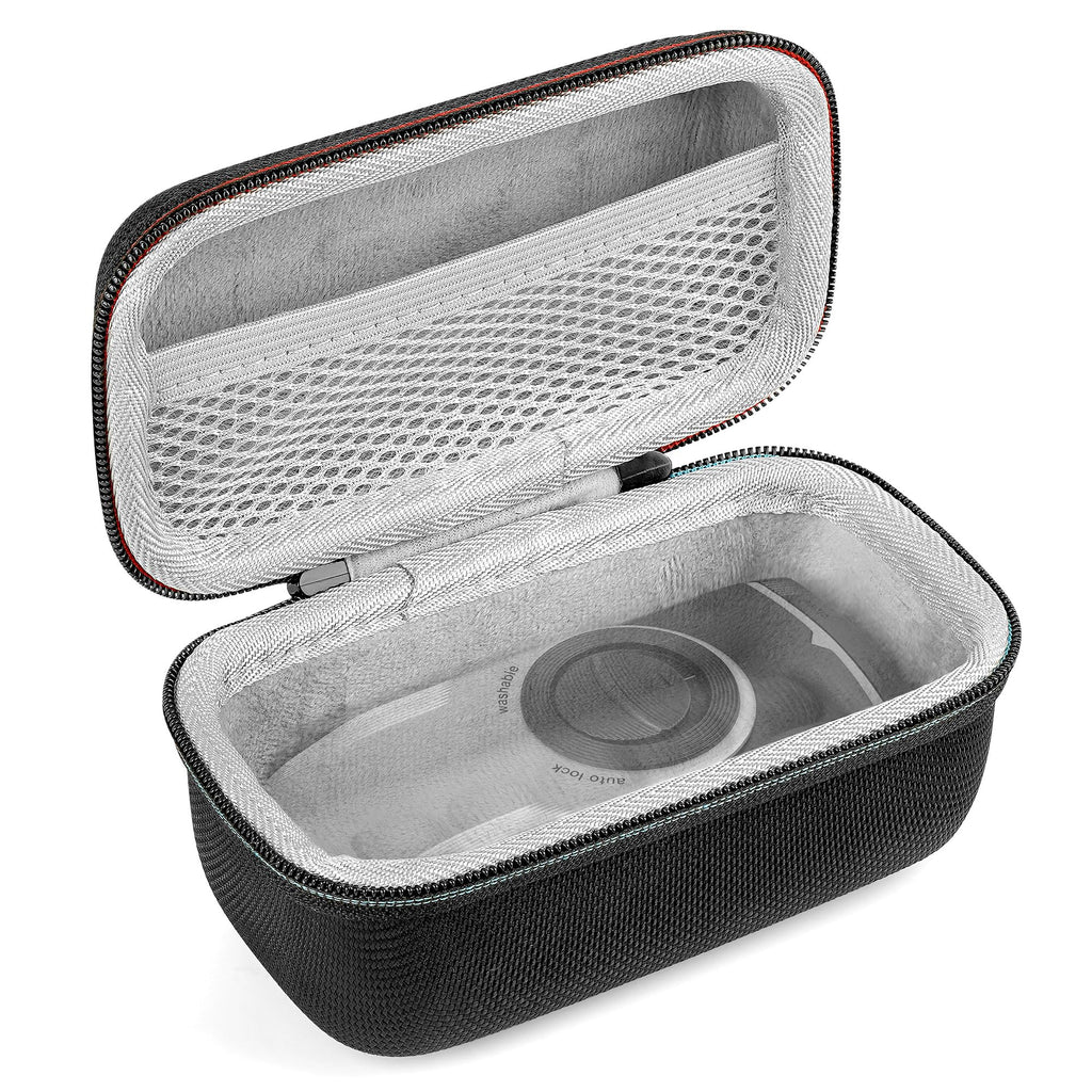 Linkidea Mini Shaver Storage Case, Compatible with Braun M60 M90, Wahl 5 Star Series & Vanish, 7065, Electric Razor Storage Bag (Black)