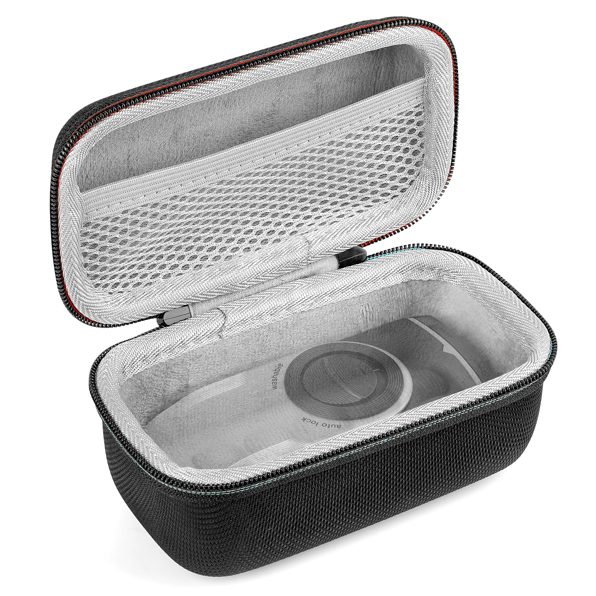 Linkidea Mini Shaver Storage Case, Compatible with Braun M60 M90, Wahl 5 Star Series & Vanish, 7065, Electric Razor Storage Bag (Black)
