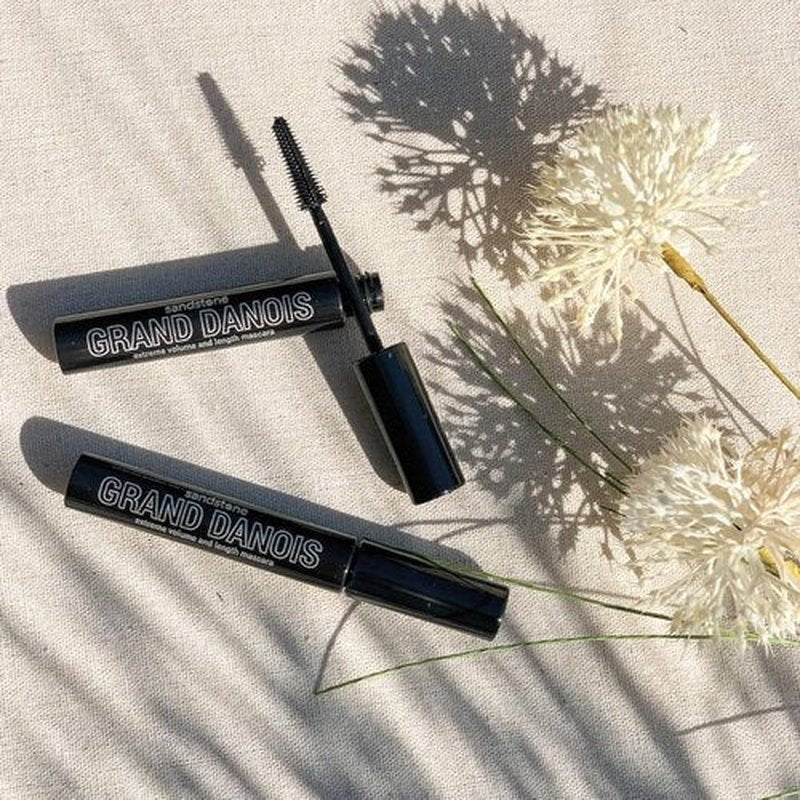 Sandstone Scandinavia Hypoallergenic Mascara for Sensitive Eyes - Black | Smudge-Proof, Sweat-Resistant, Vegan