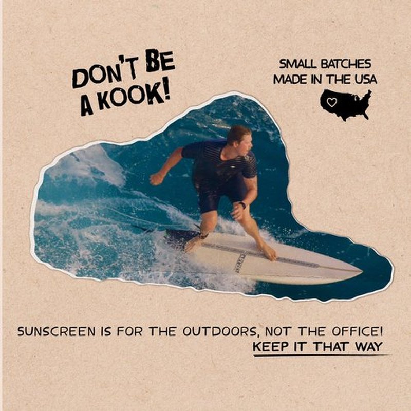 Kook-Off: Mineral Sunscreen Remover & After Sun Care | Natural, Ocean-Safe Formula | Aloe Vera & Coconut Oil | Removes Stubborn Zinc Sunscreen | 2.5oz Tin