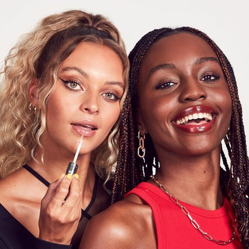 Rimmel Stay Glossy Lip Gloss - Non-Sticky and Lightweight Formula for Lip Color and Shine - 200 Tainted Love, .18oz (Pack of 2)