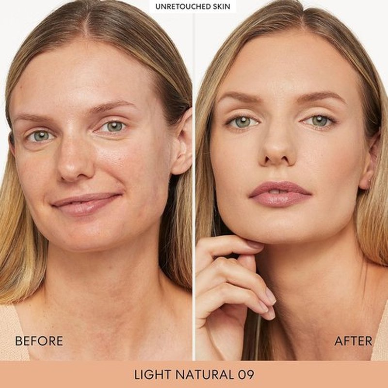 bareMinerals Barepro Liquid Foundation - Full Coverage SPF 20, Breathable Makeup, Natural Matte Finish, 24HR Wear