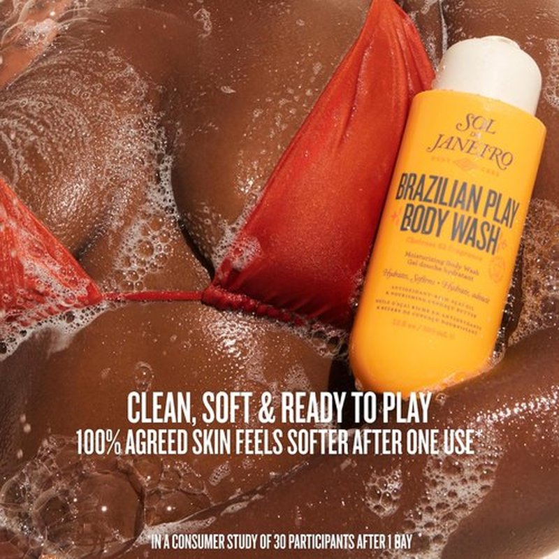 Sol de Janeiro Brazilian Play Body Wash - Moisturizing Shower Gel in Cheirosa 62 Scent