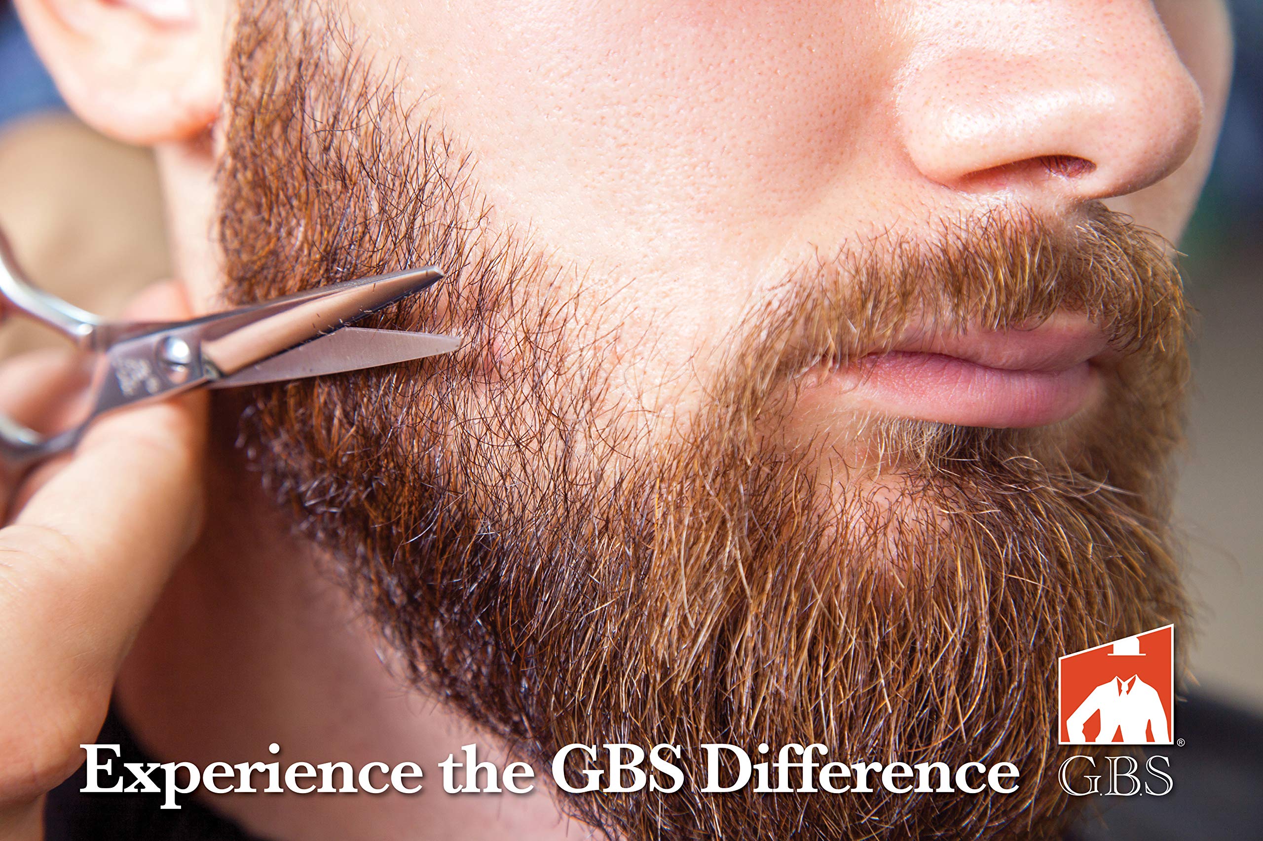 G.B.S Men's Beard Oil, Oval Wood Handle Boar Bristle Brush, Beard Comb, Wooden beard comb, Beard Oil for Men- Professional beard brush for super-stylish beard