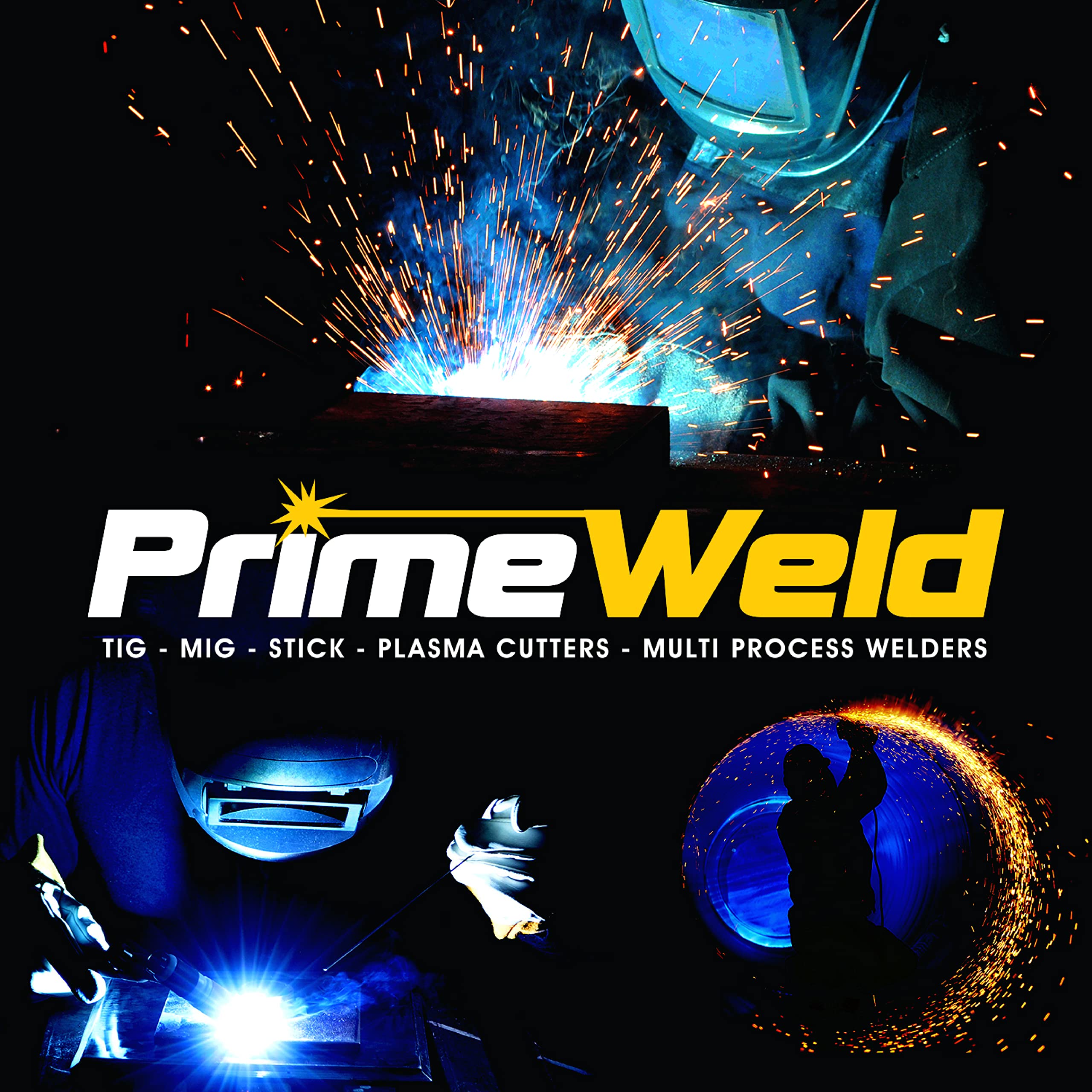 PrimeWeld MIG180 Mig Welder, 180 Amp Wire Feed Welding Machine with Dual Voltage 220v, 110v