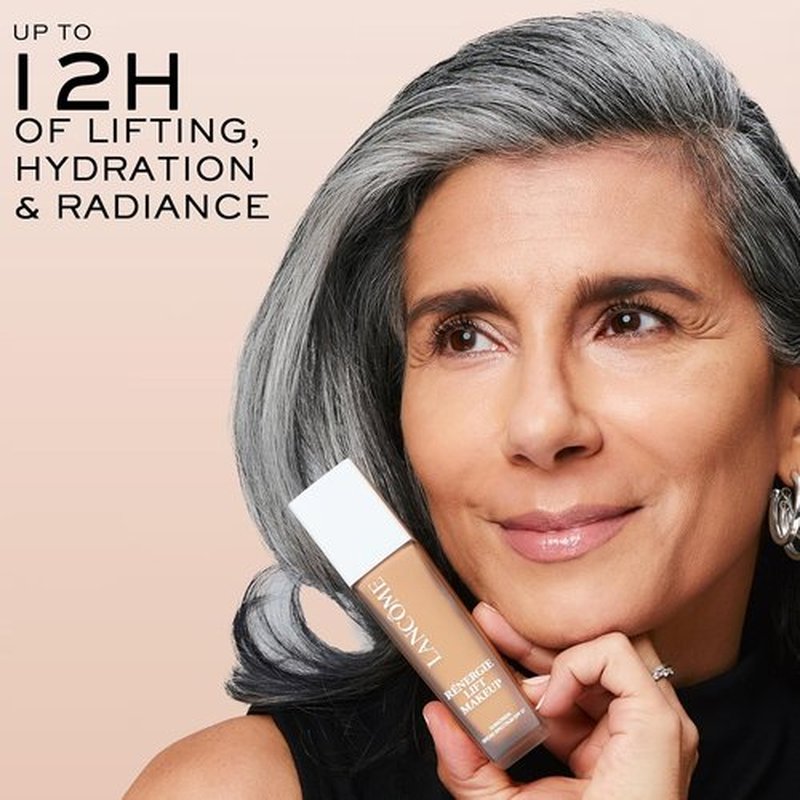 Lancôme Renergie Lift Makeup Foundation - Lightweight Hydrating Formula, SPF 27, Medium-Full Coverage, Anti-Aging & Lifting