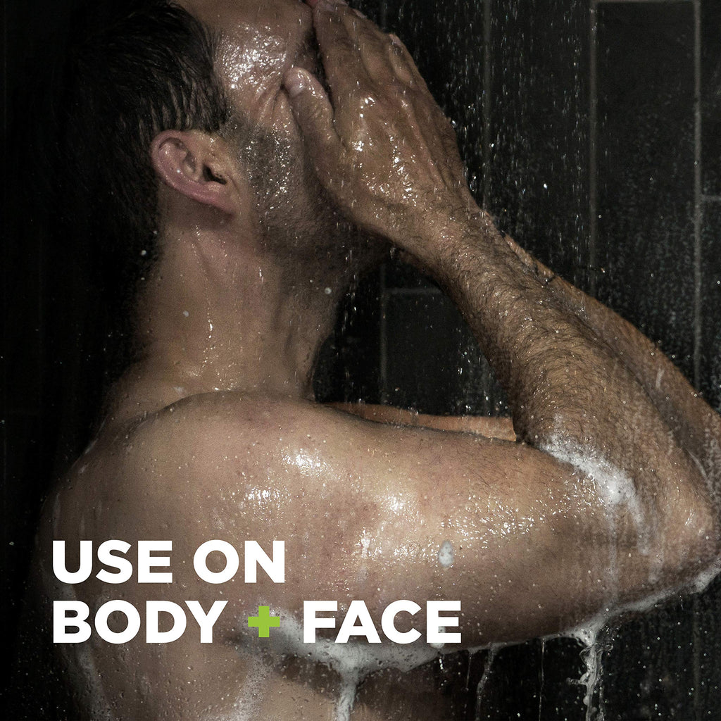 Dove Men+Care Body Wash with Pump for Men's Skin Care Extra Fresh Body Wash that Effectively Washes Away Bacteria While Nourishing Your Skin 23.5 oz