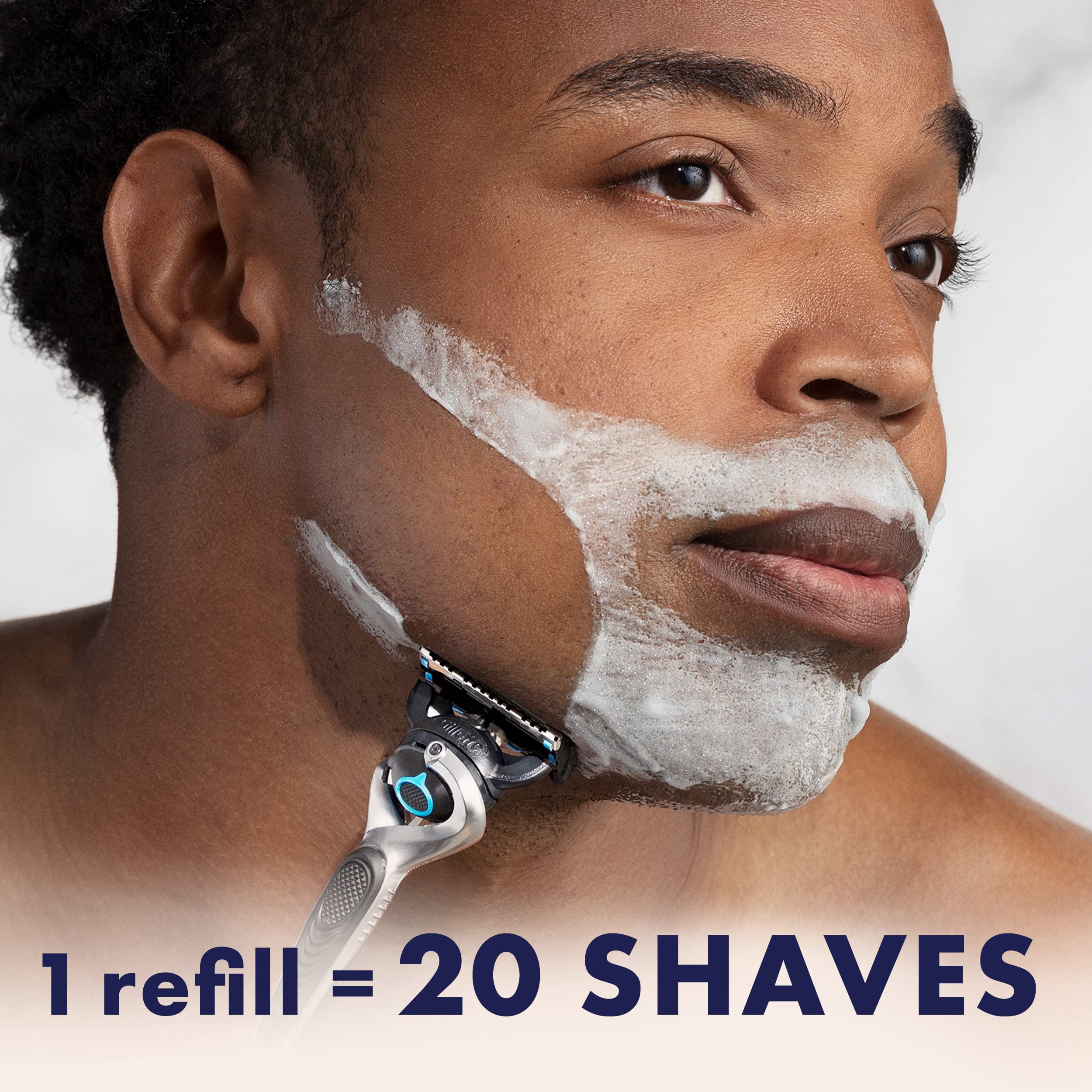 Gillette ProGlide Chill Razor for Men, Handle + 2 Blade Refills