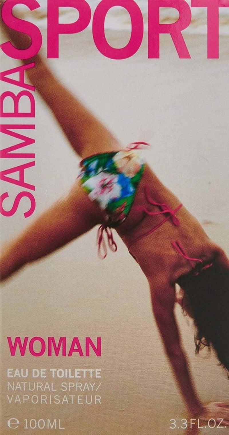 Perfumer's Workshop Samba Sport Eau De Toilette Spray for Women - 3.4 Oz | Energizing Fragrance