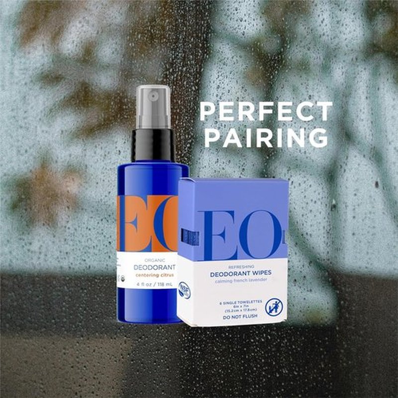 EO Organic Deodorant Spray - Citrus Scent | 4 Ounce (Pack of 3) | Made with Essential Oils for All