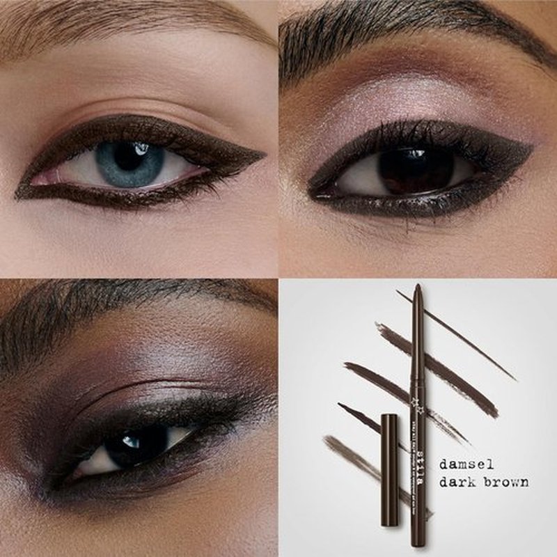 Stila Stay All Day® Waterproof Gel Eyeliner - Long-Wear Pencil for Tightlining & Smoky Eyes | 12-Hour No Budge Formula