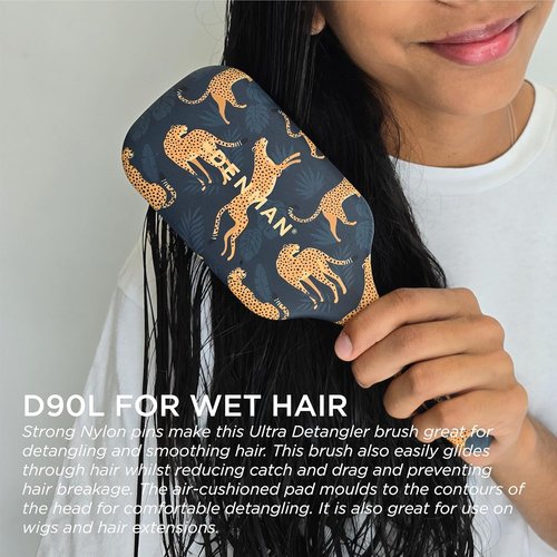Denman D90L Tangle Tamer Ultra Brush - Effortless Detangling for All Hair Types