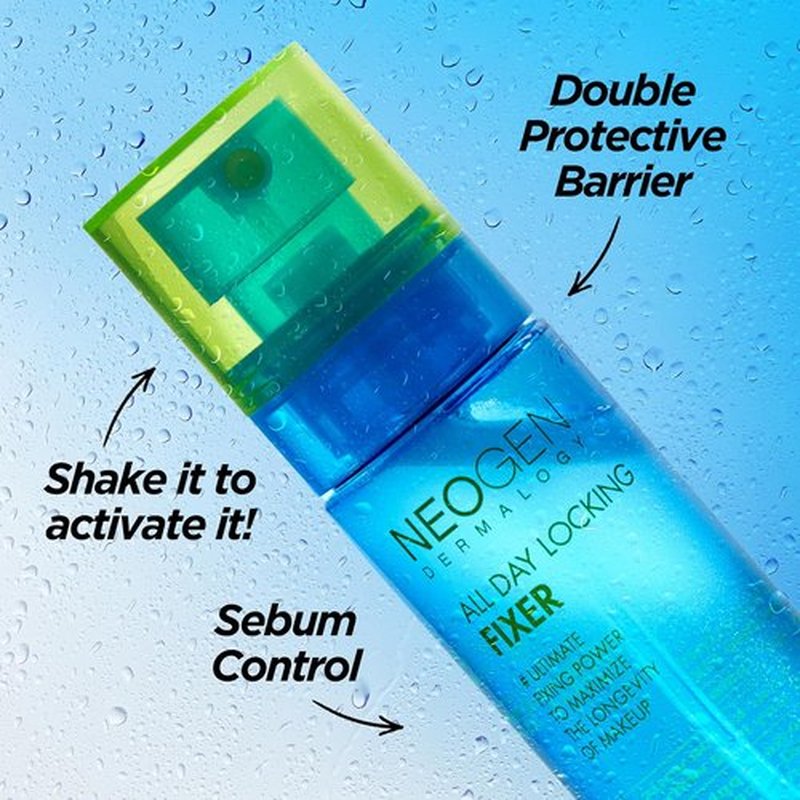 NEOGEN All-Day Makeup Setting Spray - Hydrating & Weightless Sebum Control | Long-Lasting Finish, 2.7 fl oz