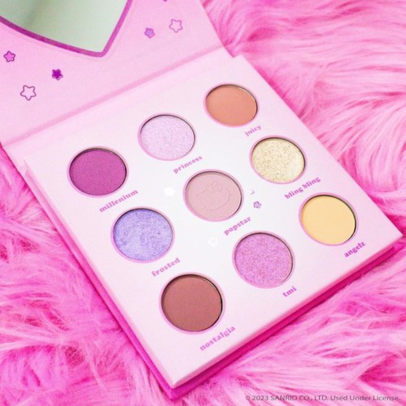 The Crème Shop Hello Kitty Eyeshadow Palette - Y2K Angel Baby in Pink | Vibrant Colors & Long-Lasting Formula