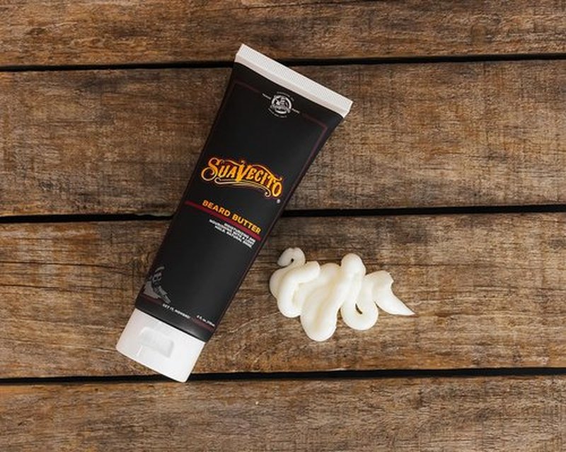 Suavecito Beard Butter 4 oz | Original Scent - Moisturizes, Nourishes & Softens Beard - Light Hold & Natural Shine
