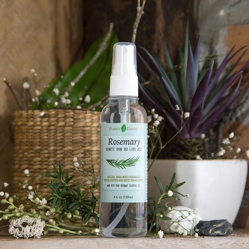 Rosemary Room Spray - Natural Aromatic Fragrance with 100% Pure Essential Oil | 4.06 fl oz