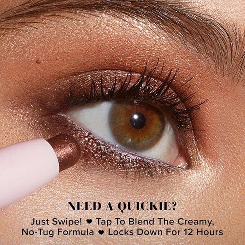 Too Faced Quickie Queen Eye Shadow Sticks - Creamy, Long-Wearing, Non-Creasing Sparkle