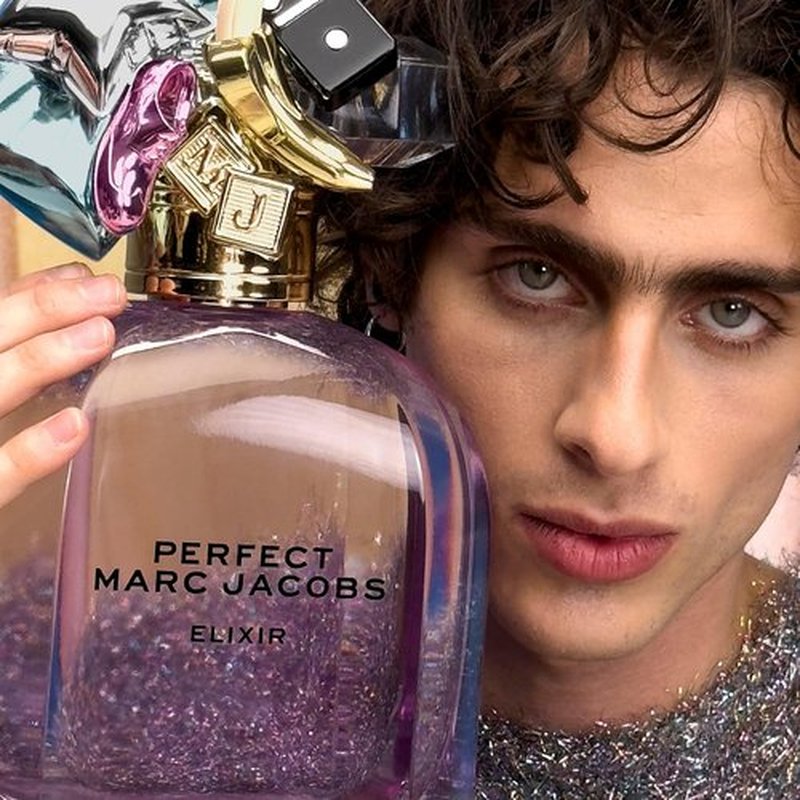 Marc Jacobs Perfect Elixir Eau de Parfum - Ambery Floral Women's Fragrance with Rhubarb & Vanilla Bean - Vegan Formula