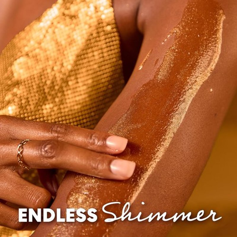 Palmer's Cocoa Butter Formula Shimmer Body Oil - Radiant Glow with Vitamin E, 5.1 Fl Oz | Hydrating for Dark Tones & Tans