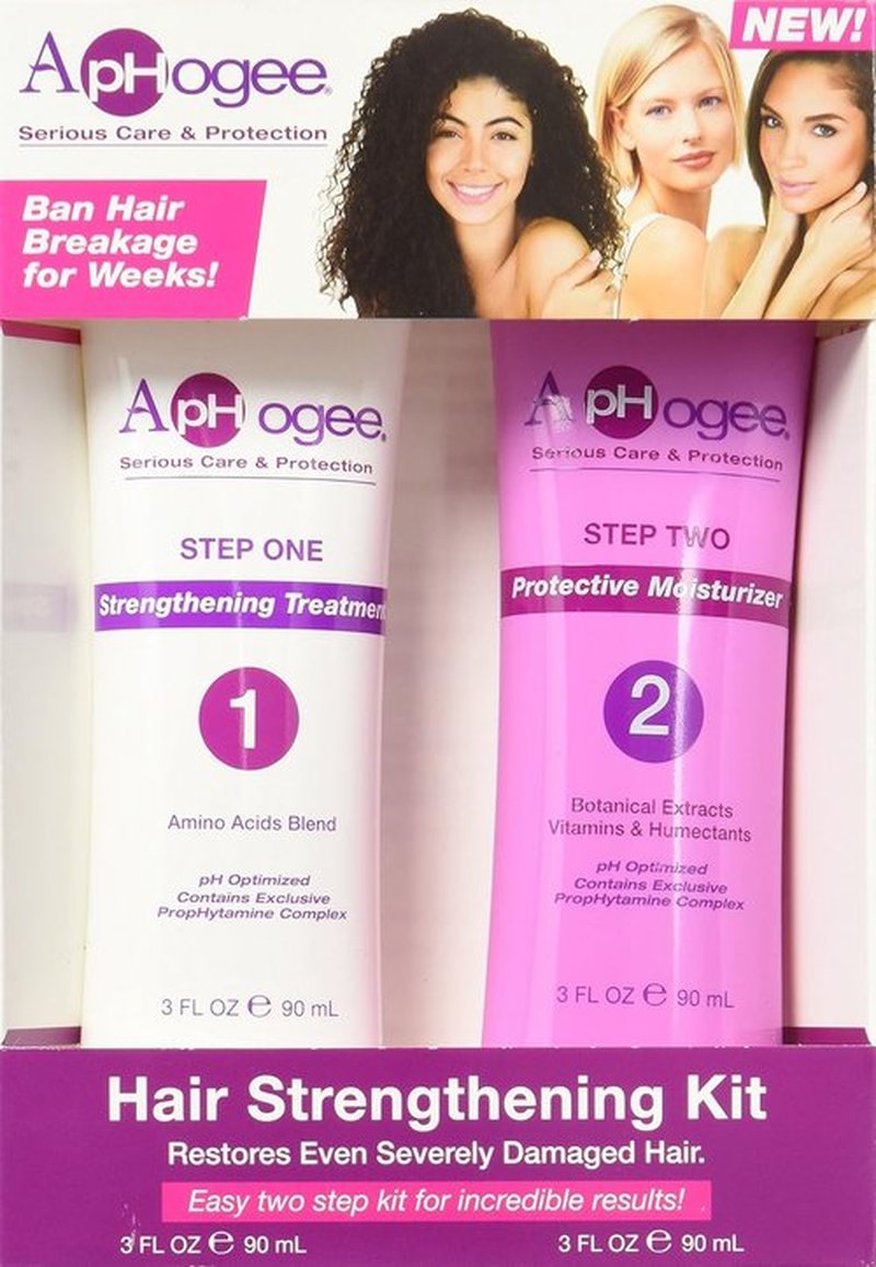 Aphogee Hair Strengthening Kit - 2 Count | 6 Fl. Oz for Stronger, Healthier Hair