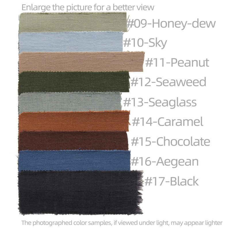 FANXINCAIWEI Roman Shades: Premium Handmade Relaxed Natual Linen for Windows - Custom Fabric Window Shade Treatment,Blackout Light Filtering for Living Room,Doors and Kitchen,Cordless Pull Down